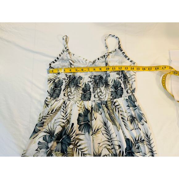 Tropical Paradise Floral Maxi Dress Summer Resort Vibes Vacation Ready S - Picture 6 of 6